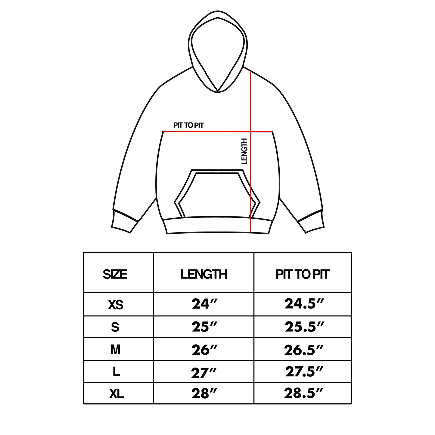 B* PHONE POCKET HOODIE - SHADOW