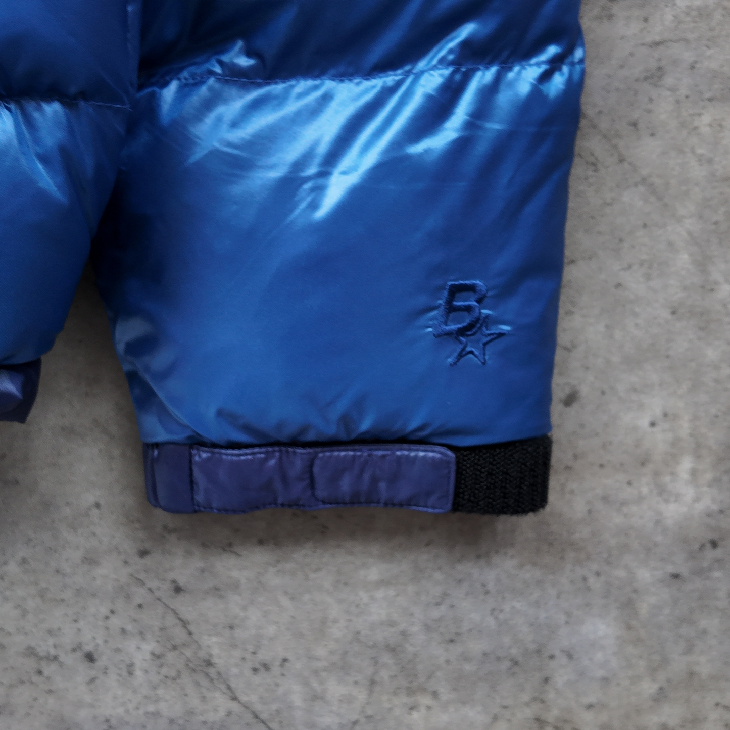 *NEW* TWO TONE PUFFA - BLUE