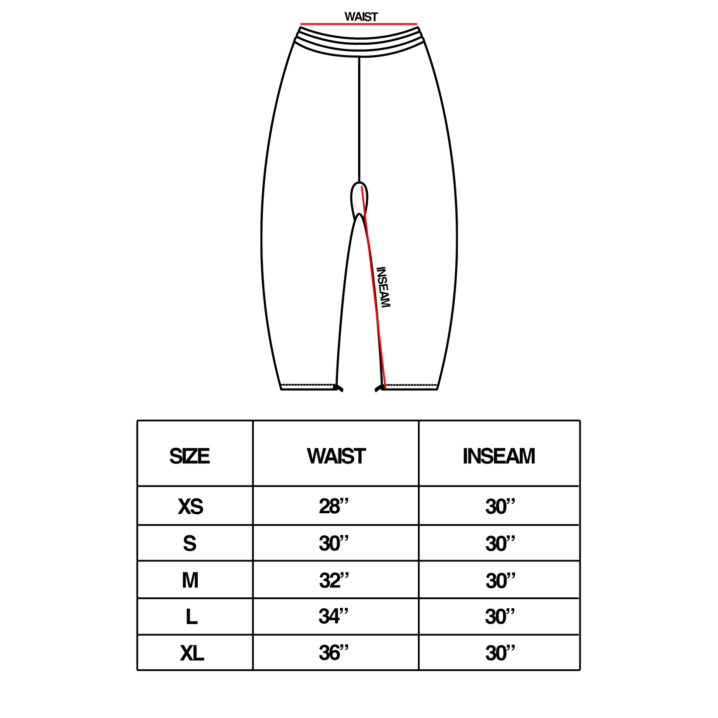 *NEW* WY STRAIGHT LEG SWEATPANTS - BROWN