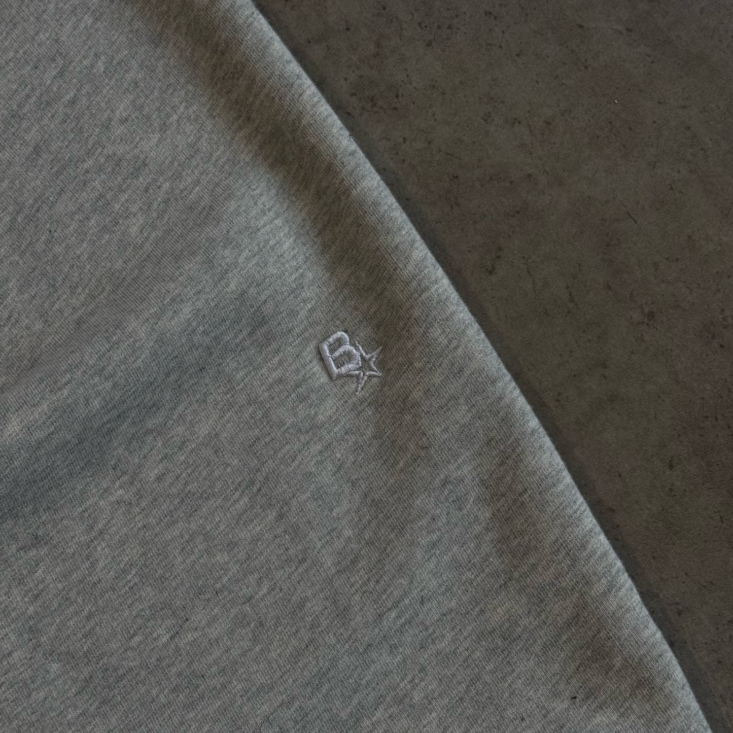 *NEW* 3D B* STRAIGHT LEG SWEATPANTS - GREY