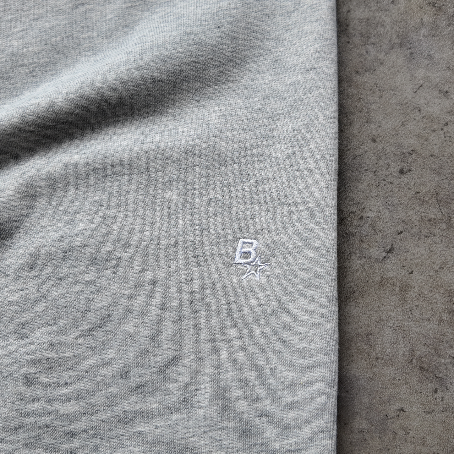 B* STRAIGHT LEG SWEATPANTS - GREY