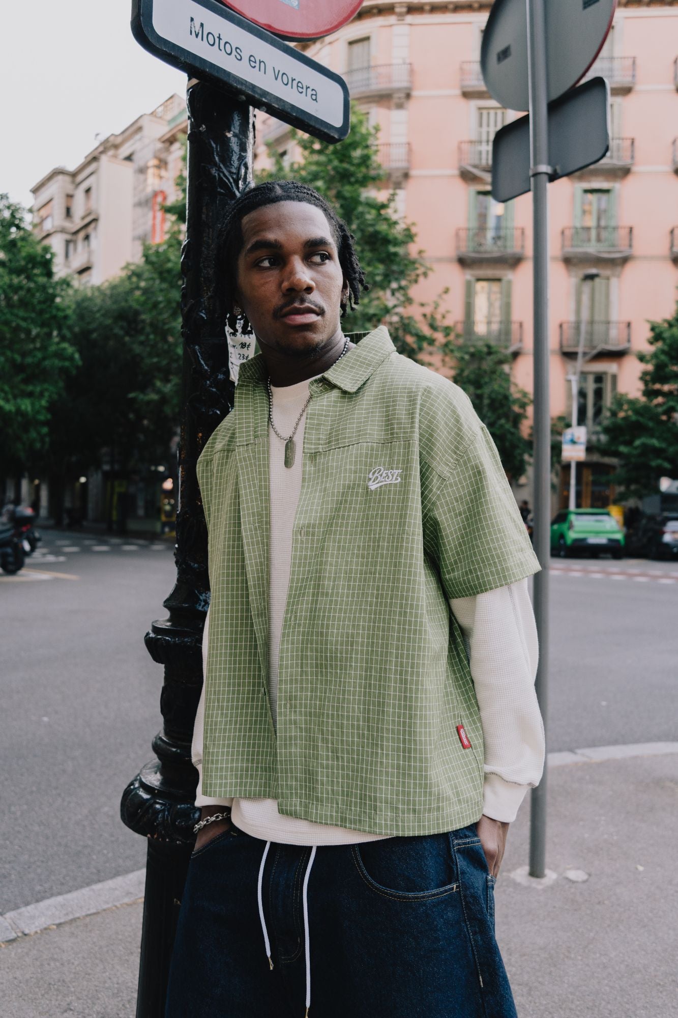 *NEW* BEST BUTTON DOWN SHIRT - GREEN