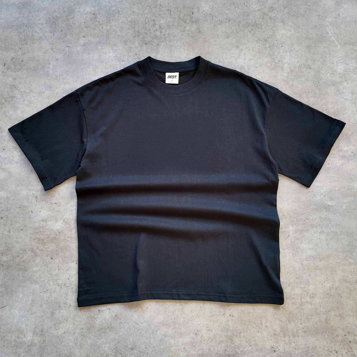 BLANK TEE - BLACK