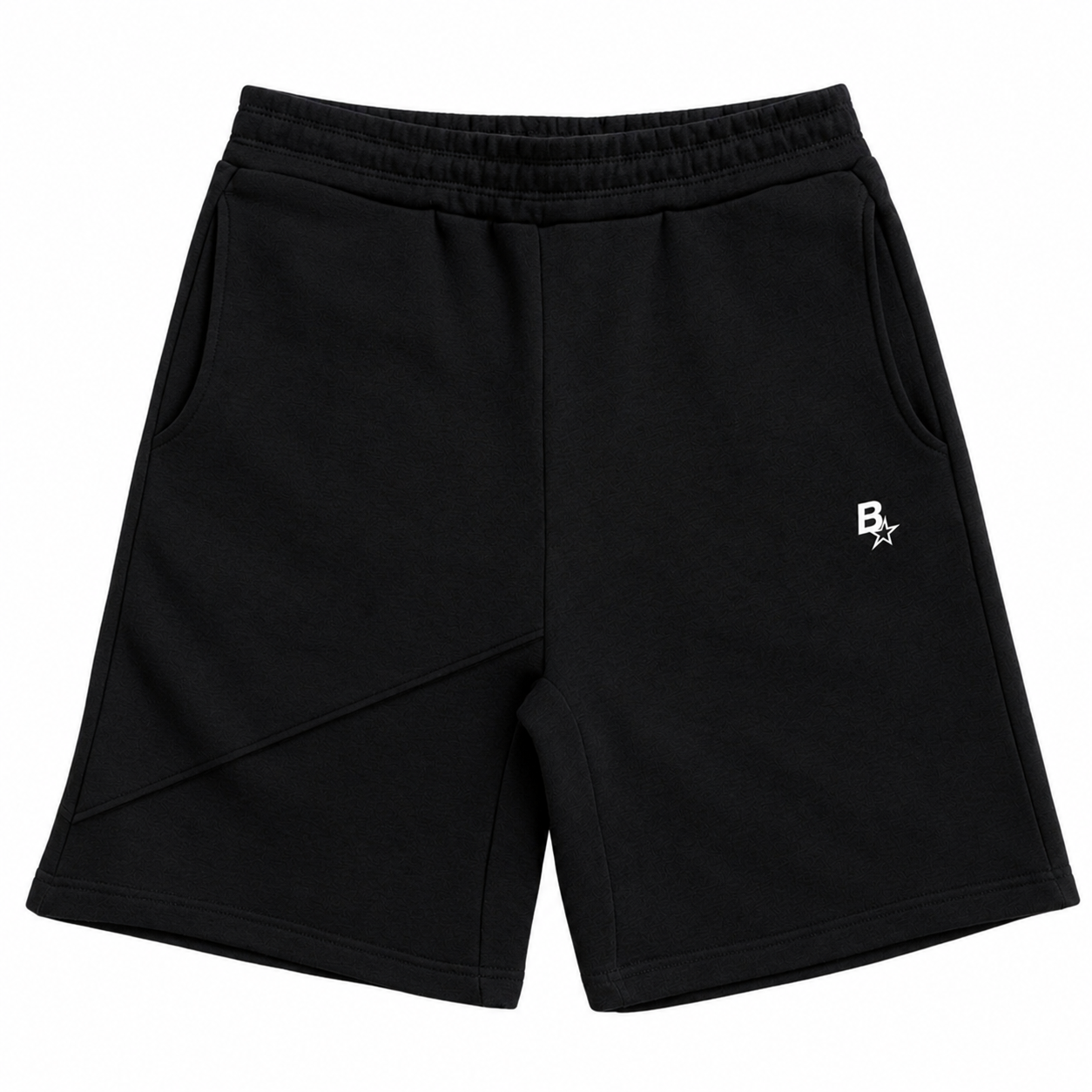 3D B* JOGGER SHORTS - BLACK