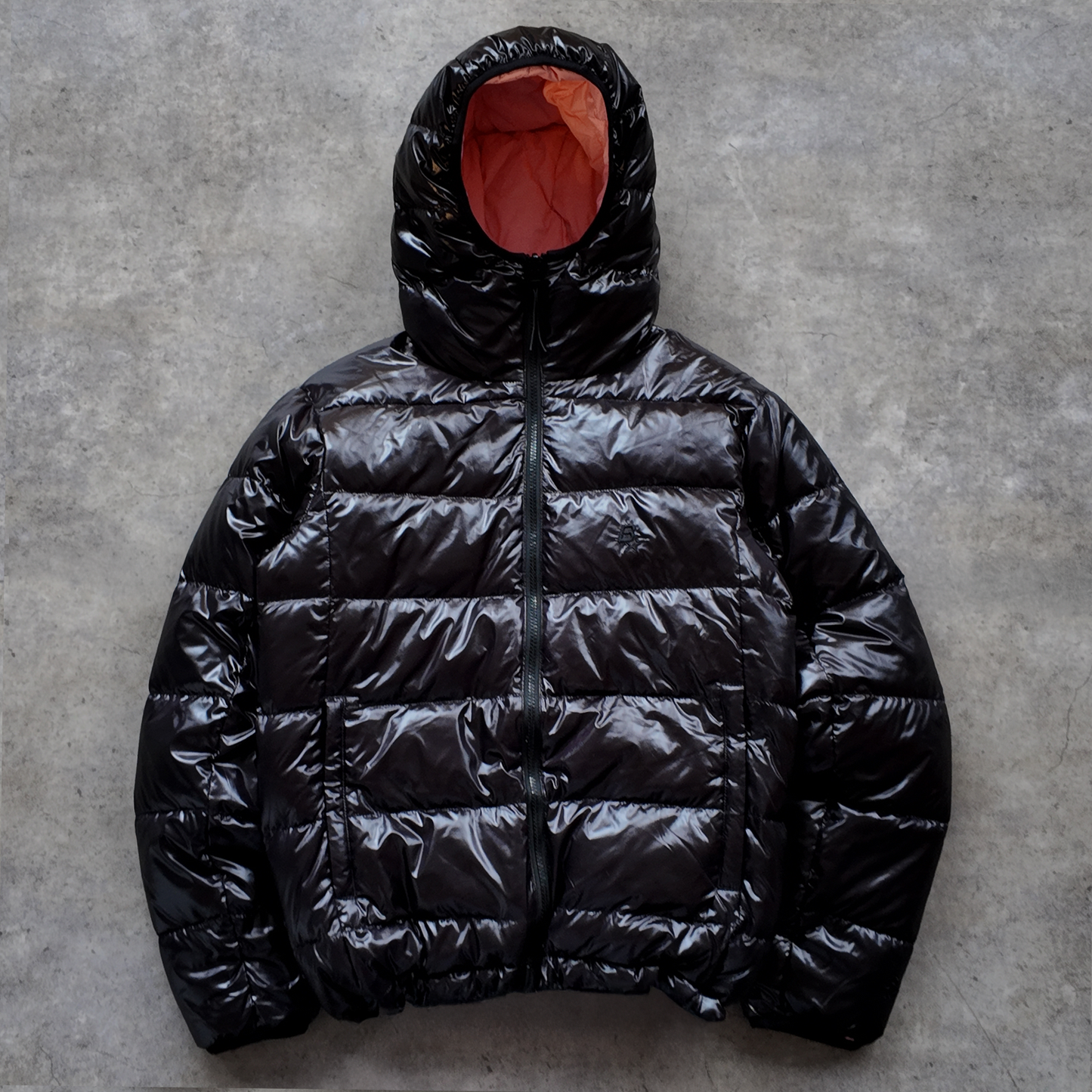 *NEW* REVERSO PUFFER JACKET - BLACK AND PINK