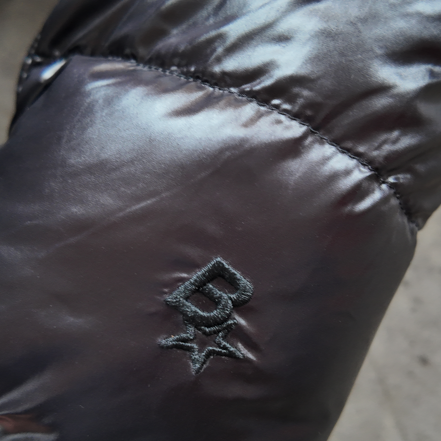 *NEW* REVERSO PUFFER JACKET - BLACK AND PINK