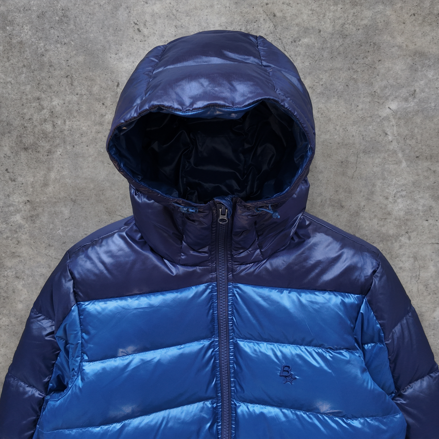 *NEW* TWO TONE PUFFA - BLUE