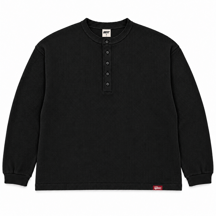 BEST WAFFLE HENLEY - BLACK