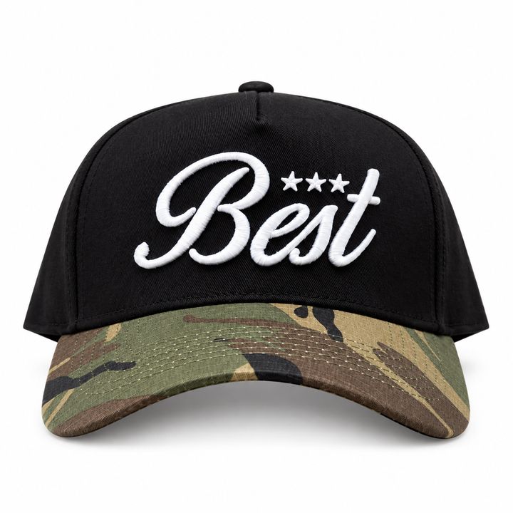 BEST SCRIPT CAP - ARMY CAMO