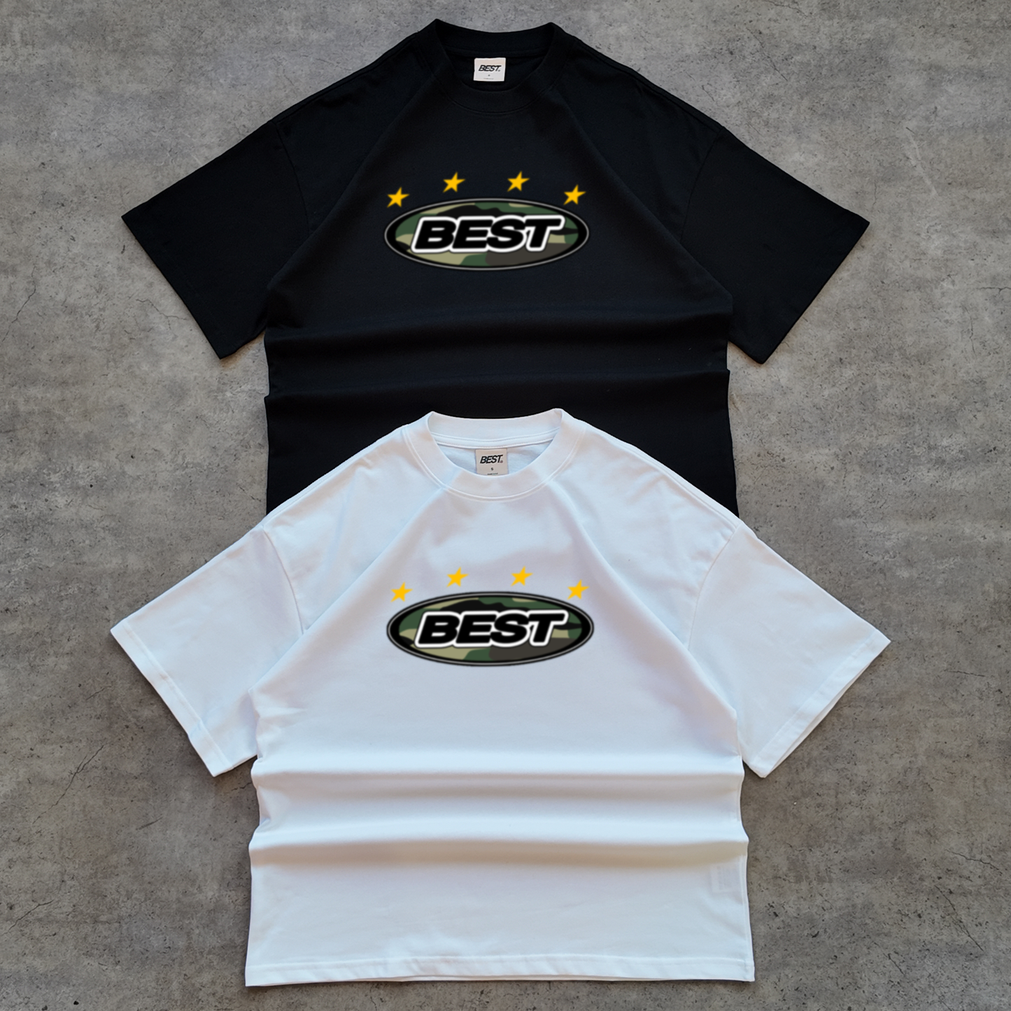CAMO OVAL TEE