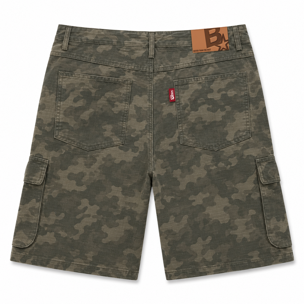*NEW* B* CAMO CARGO JORTS