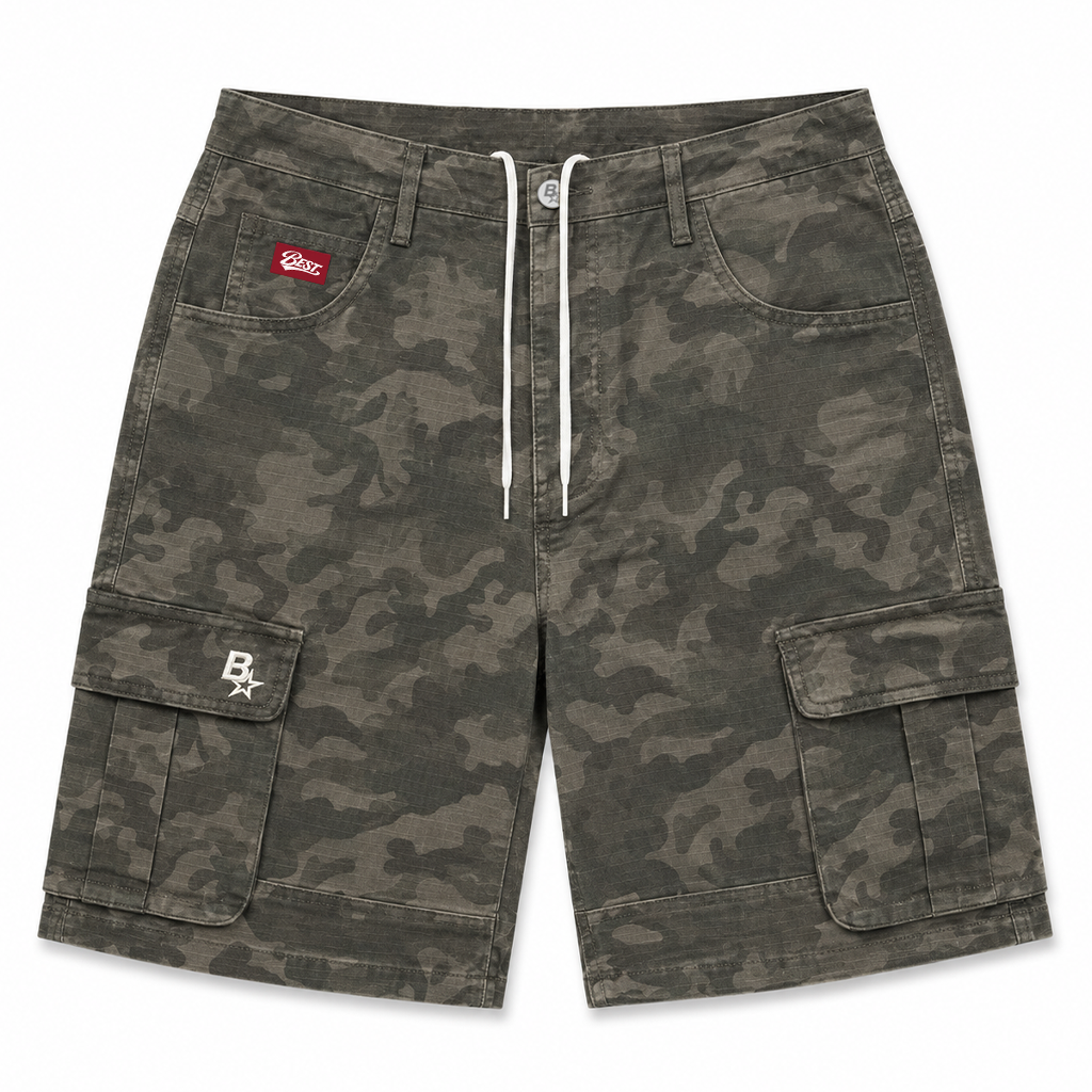*NEW* B* CAMO CARGO JORTS