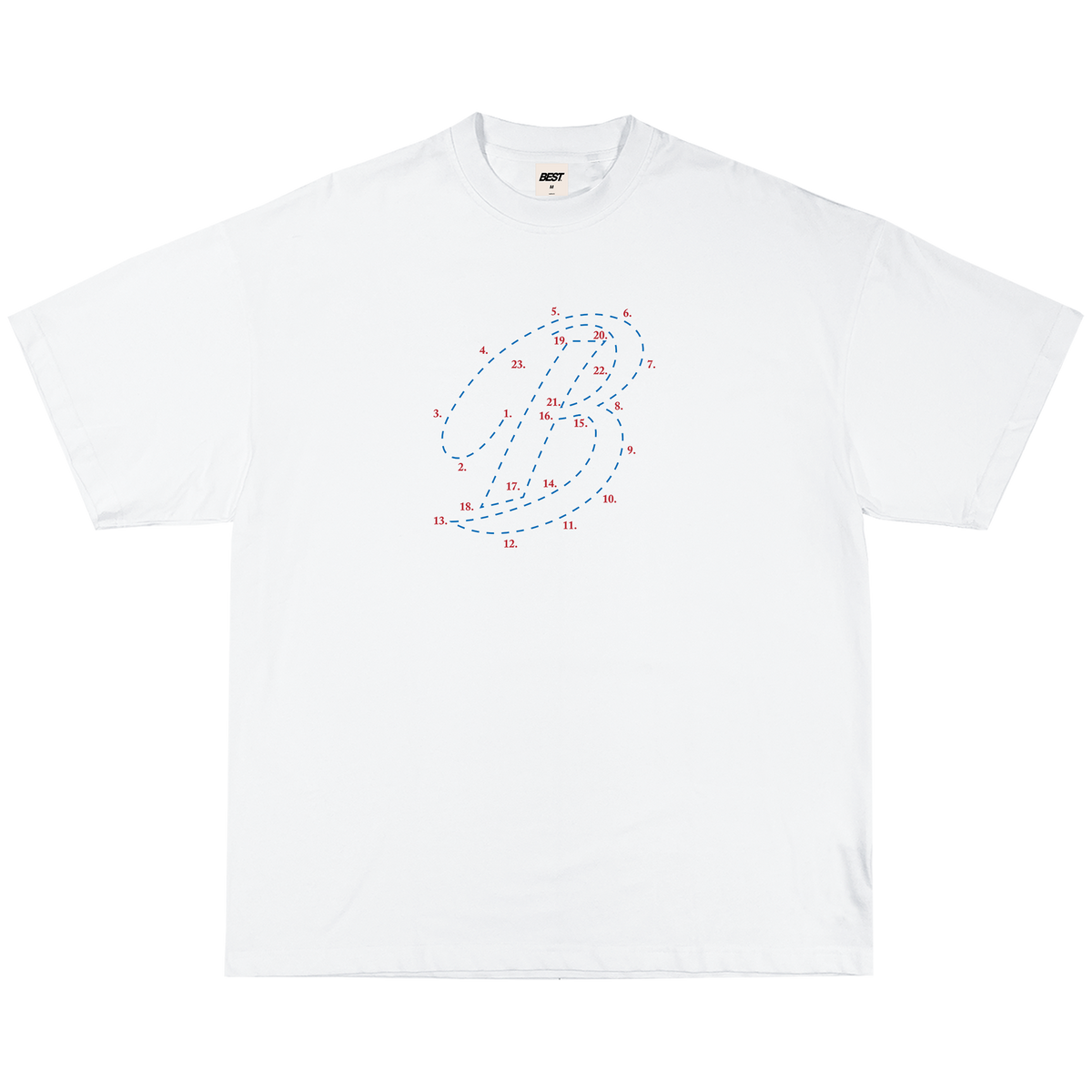 DOT 2 DOT TEE - WHITE