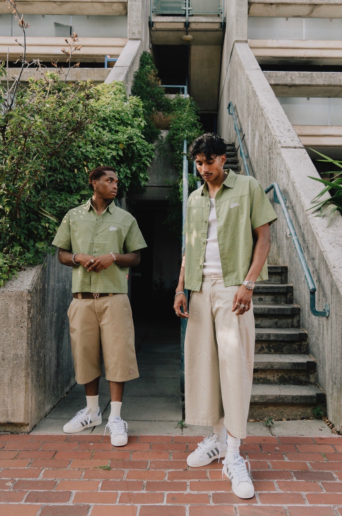 BEST BUTTON DOWN SHIRT - GREEN