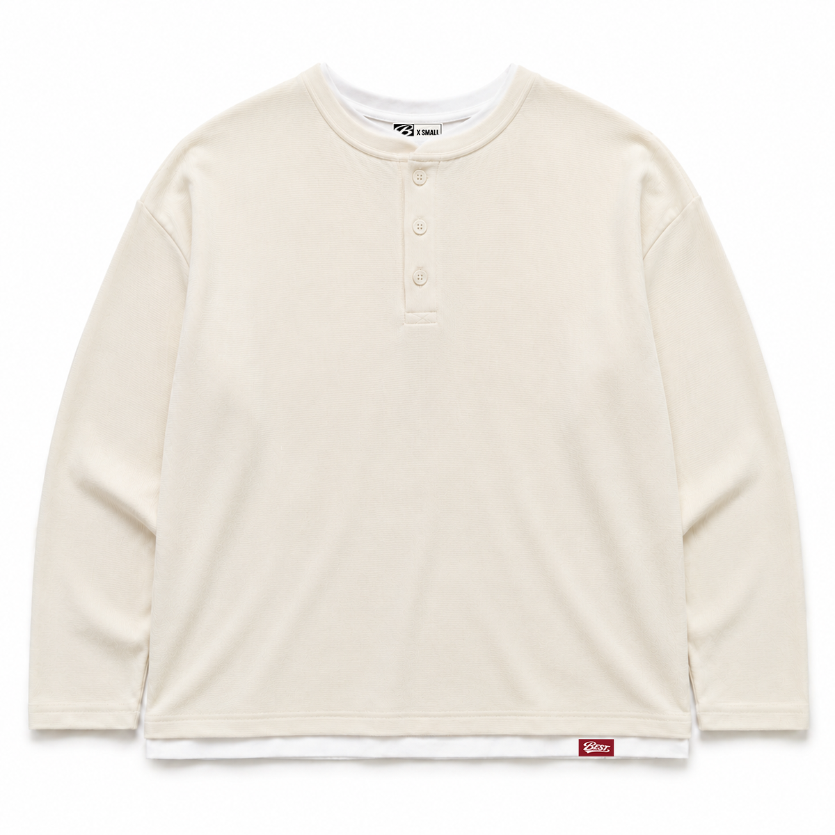 THE BEST HENLEY - ECRU