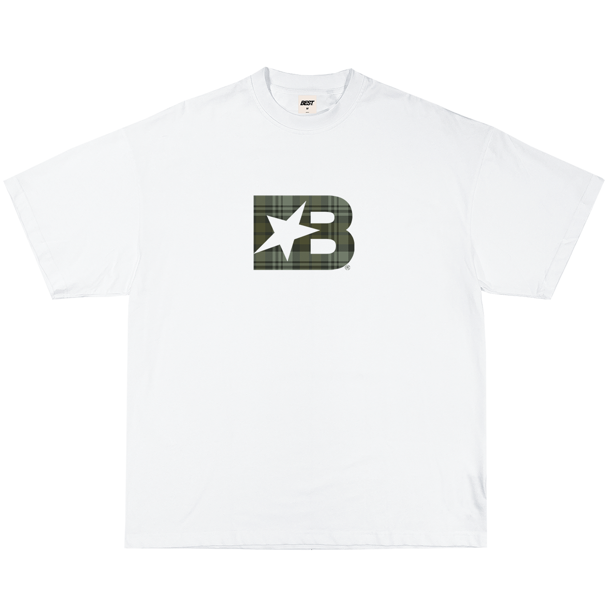 GREEN PLAID OG TEE