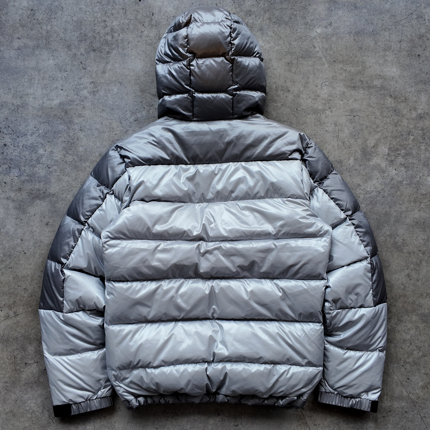 *NEW* TWO TONE PUFFA - GREY