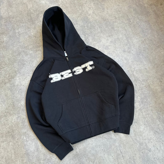 *NEW* BEST® SCRIPT LOGO HOODIE - BLACK