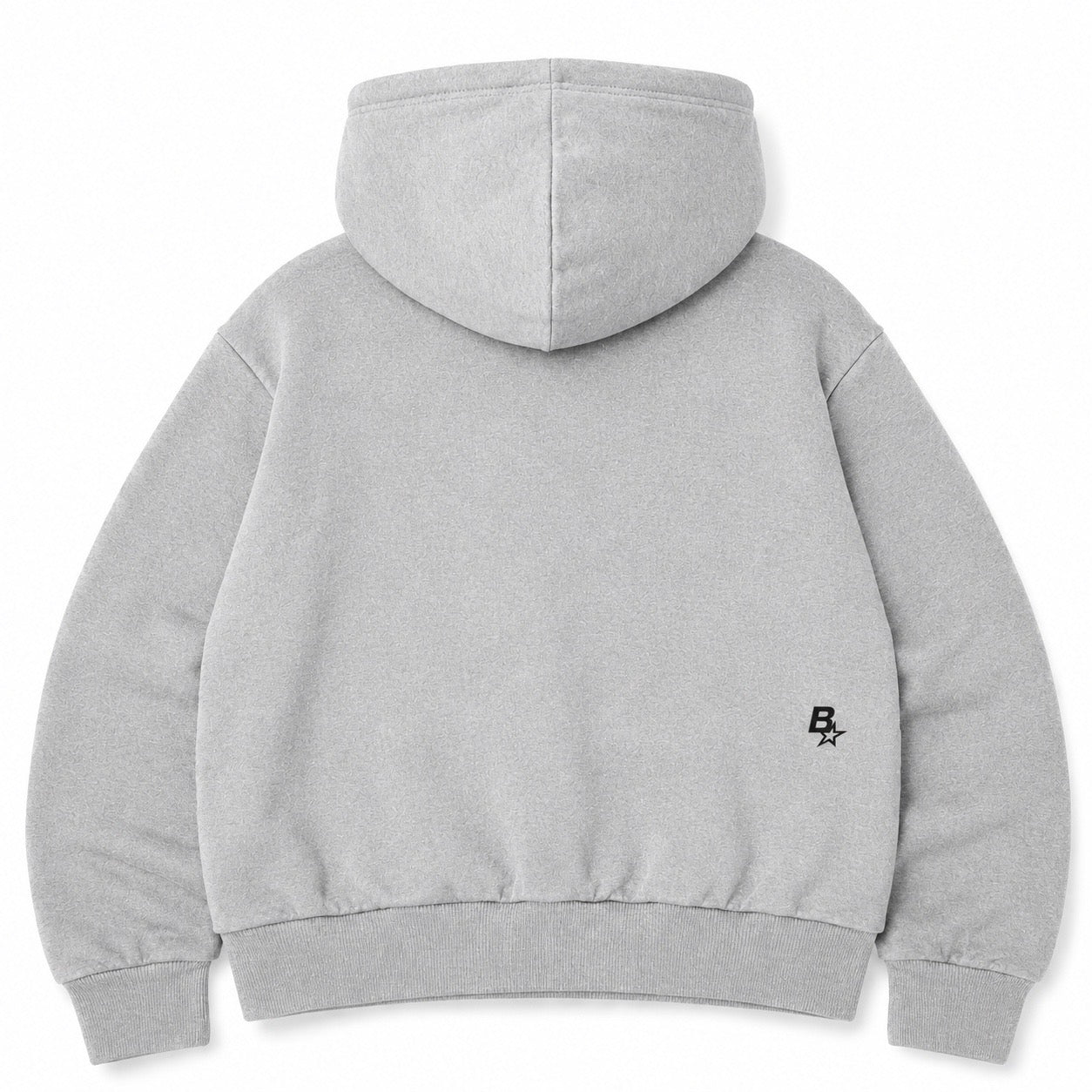 B* PHONE POCKET HOODIE - GREY