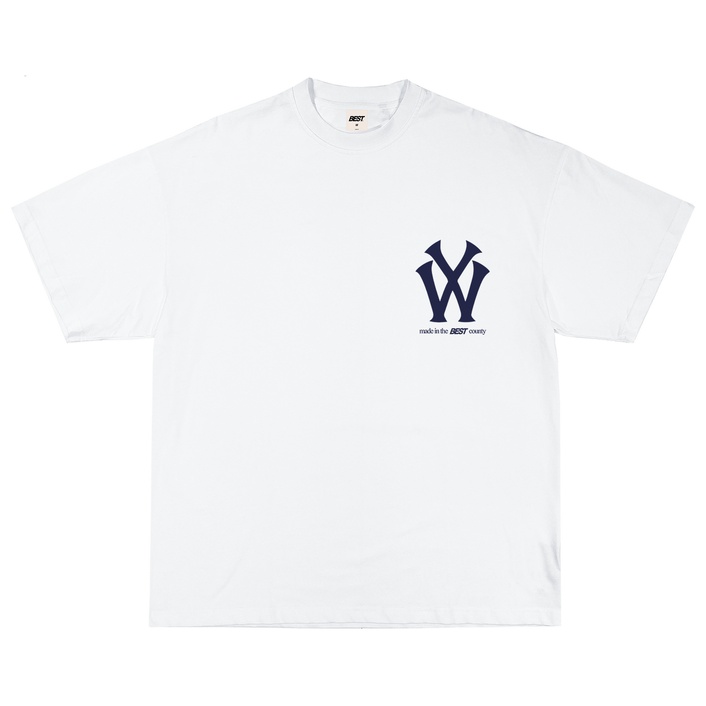 WY TEE - NAVY