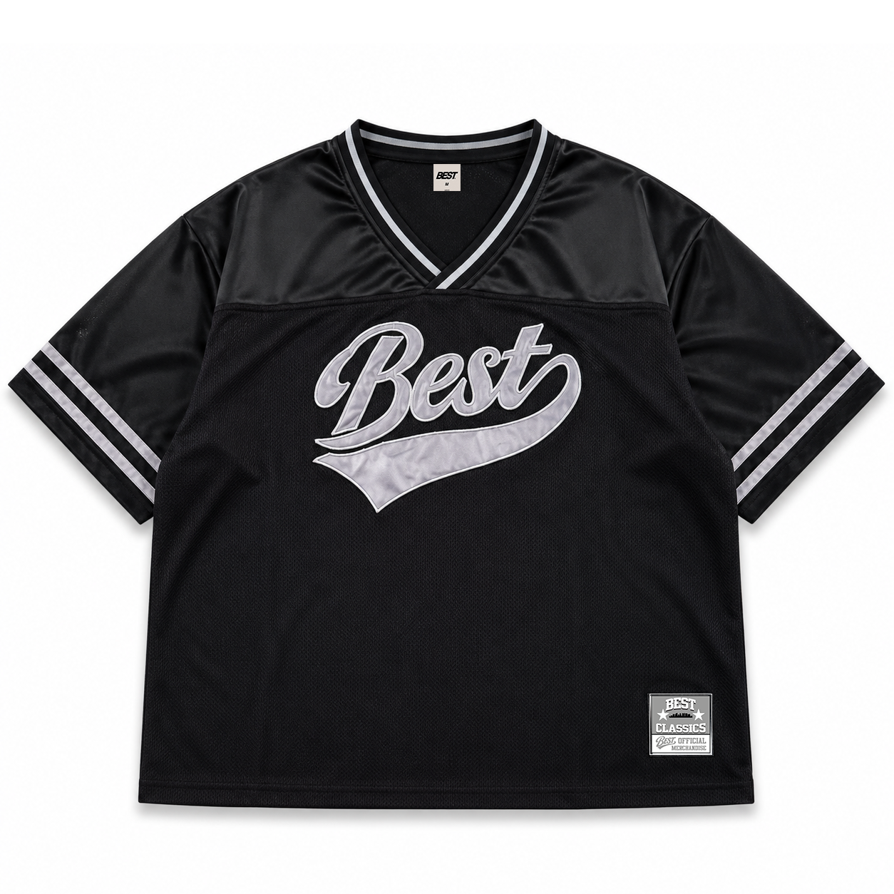 *NEW* BEST SCRIPT JERSEY - BLACK