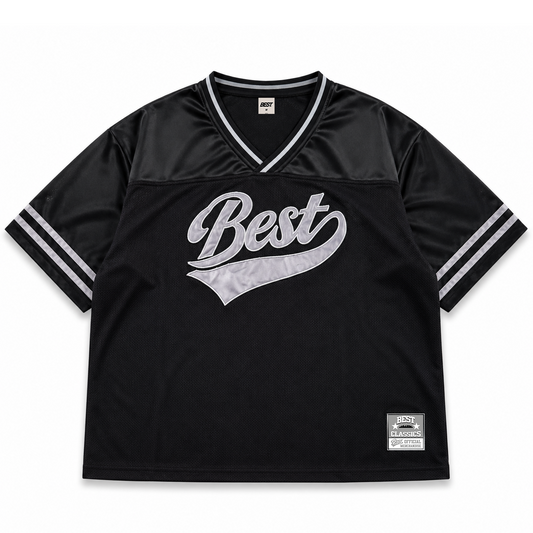 *NEW* BEST SCRIPT JERSEY - BLACK