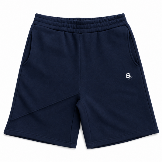 3D B* JOGGER SHORTS - NAVY