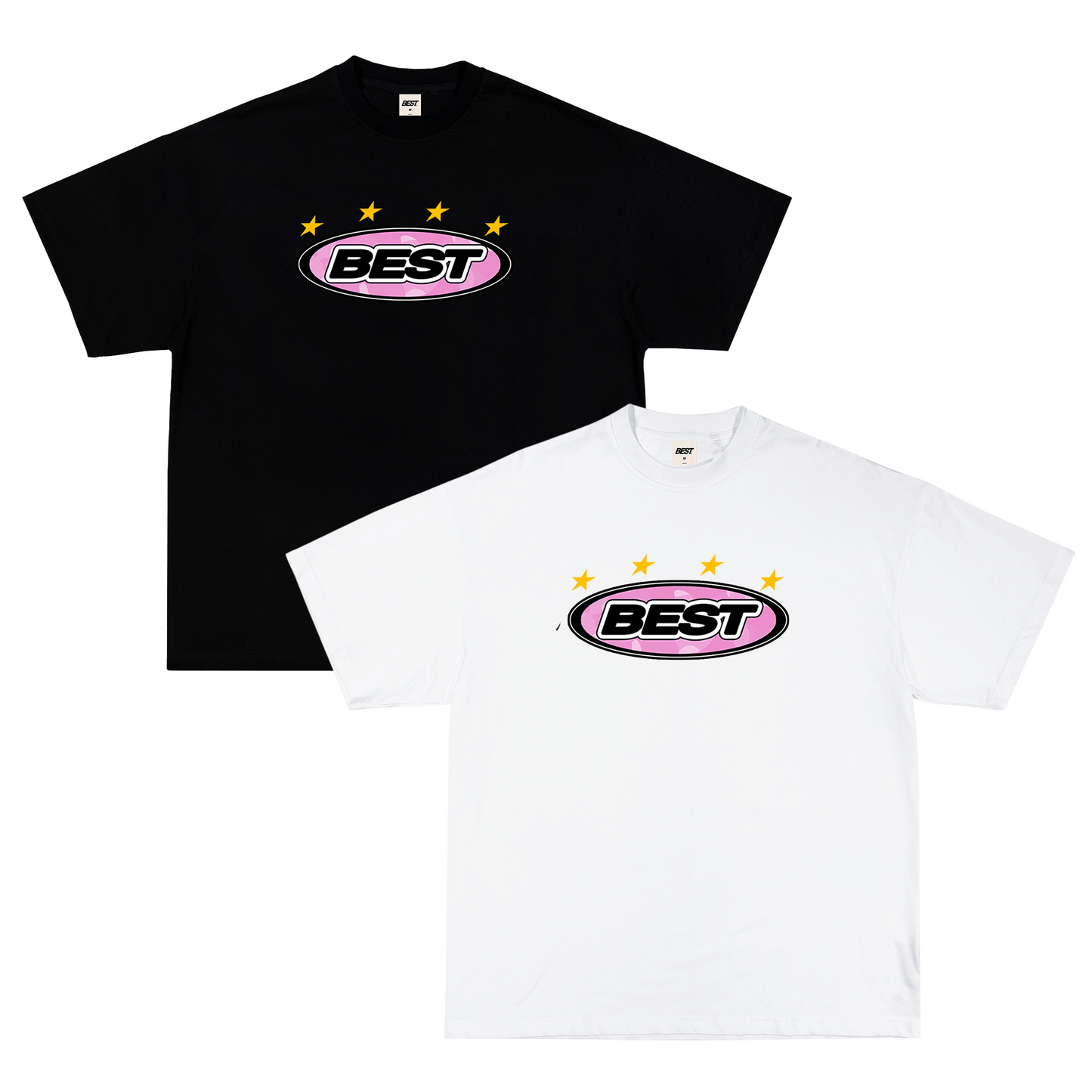 *NEW* PINK CAMO OVAL TEE