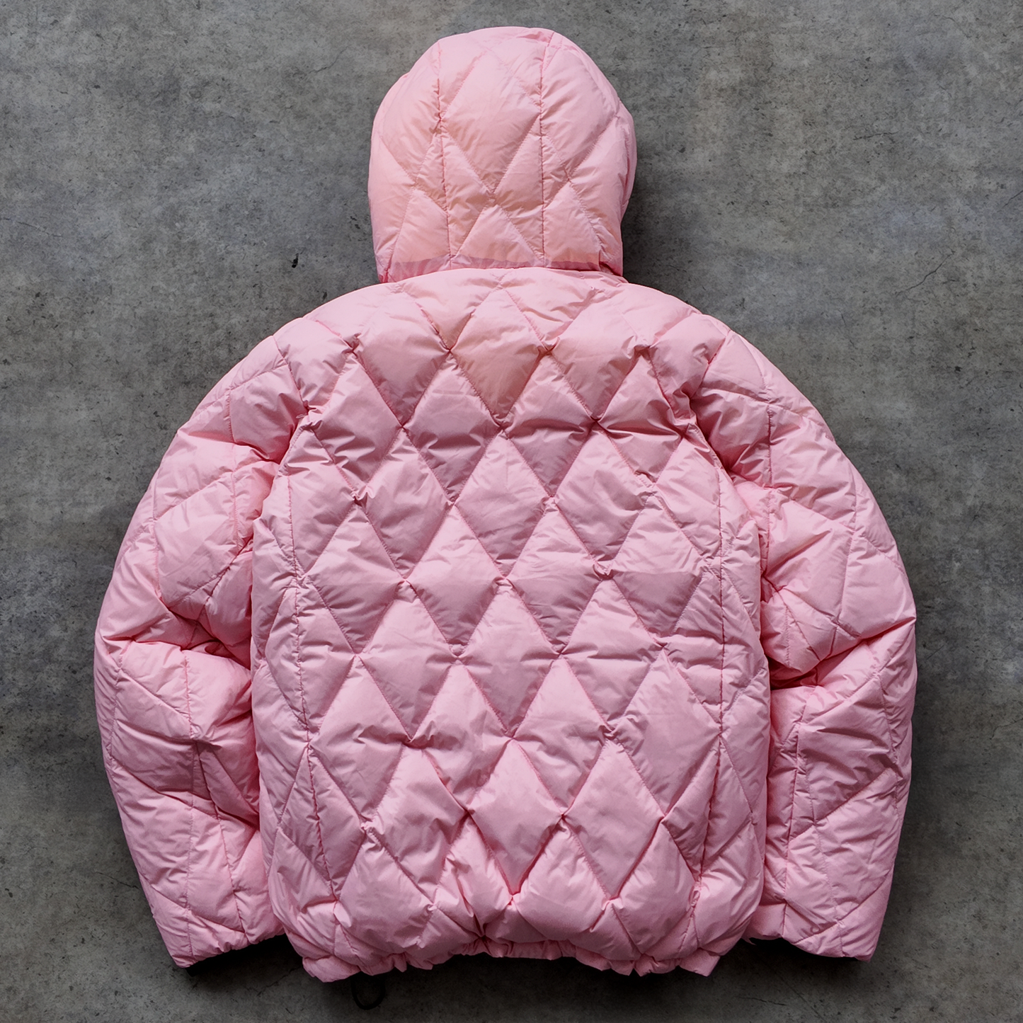 *NEW* REVERSO PUFFER JACKET - BLACK AND PINK