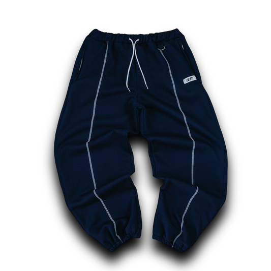 TOP STITCH SWEATPANTS (NAVY)