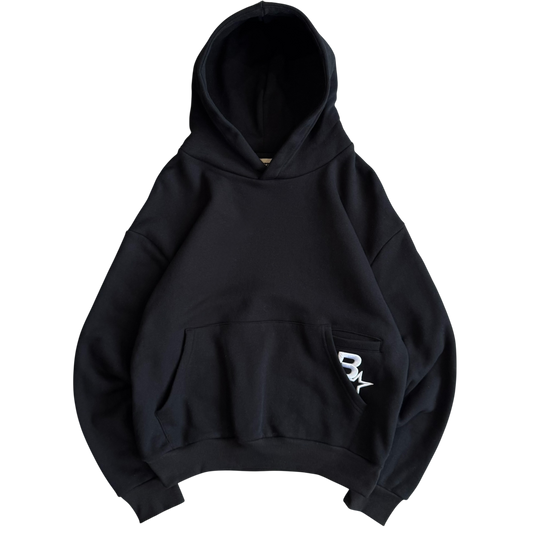 *NEW* B* PHONE POCKET HOODIE - BLACK