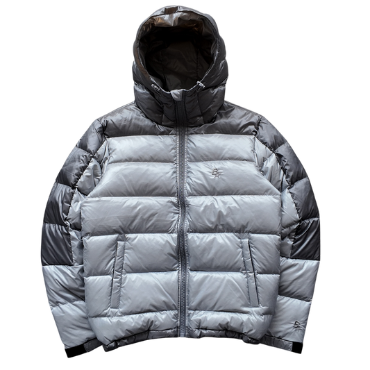 TWO TONE PUFFA - GREY