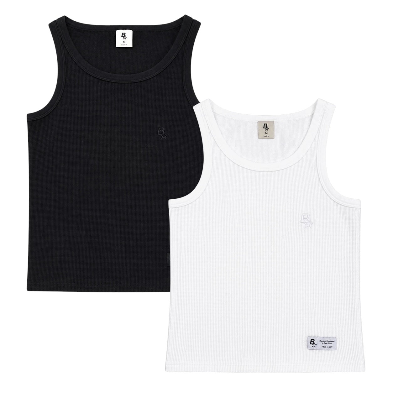 *NEW* B* WAFFLE VEST - 2 PACK