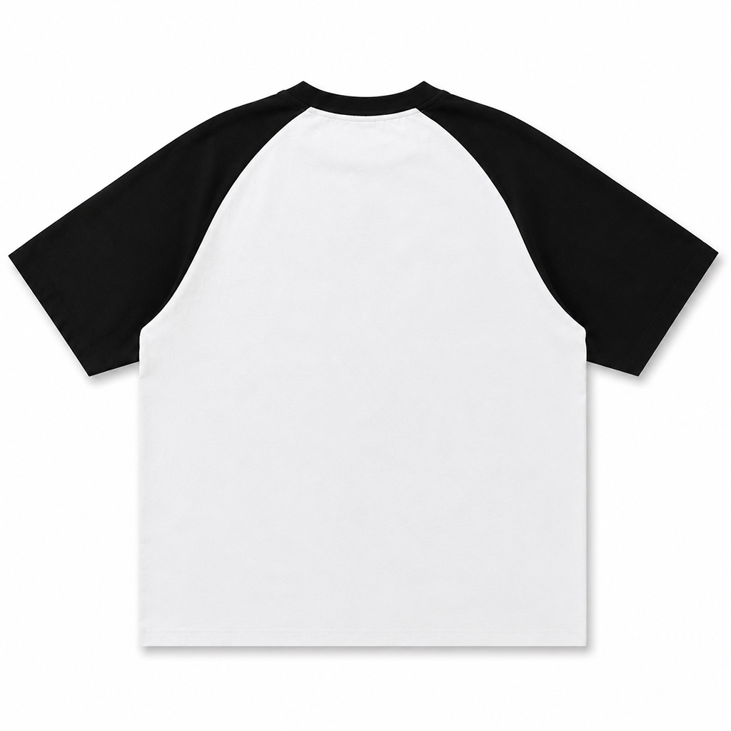 *NEW* B* RAGLAN TEE - BLACK