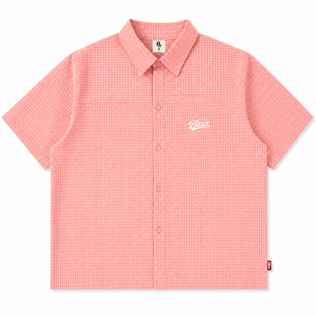 *NEW* BEST BUTTON DOWN SHIRT - PINK