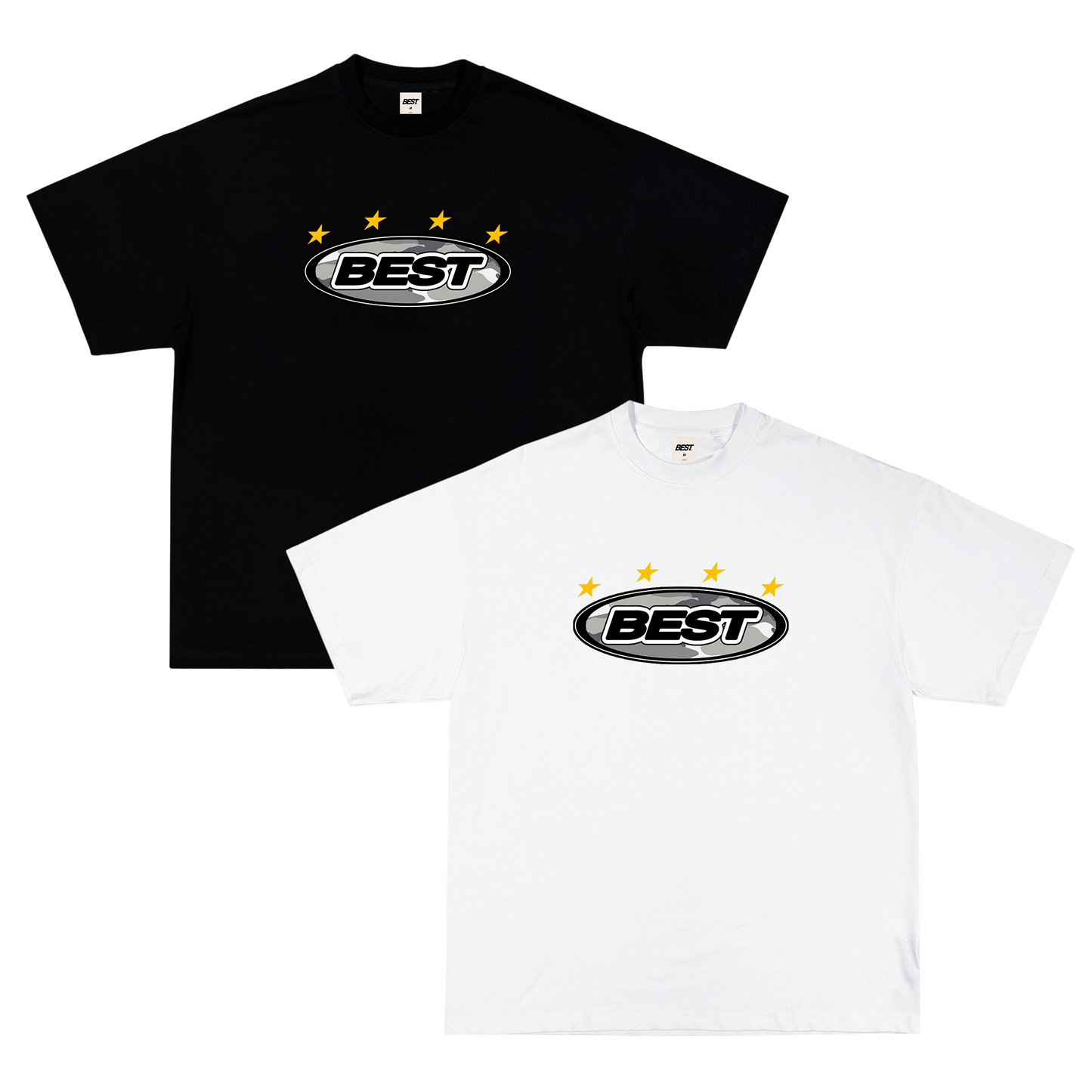 *NEW* SNOW CAMO OVAL TEE