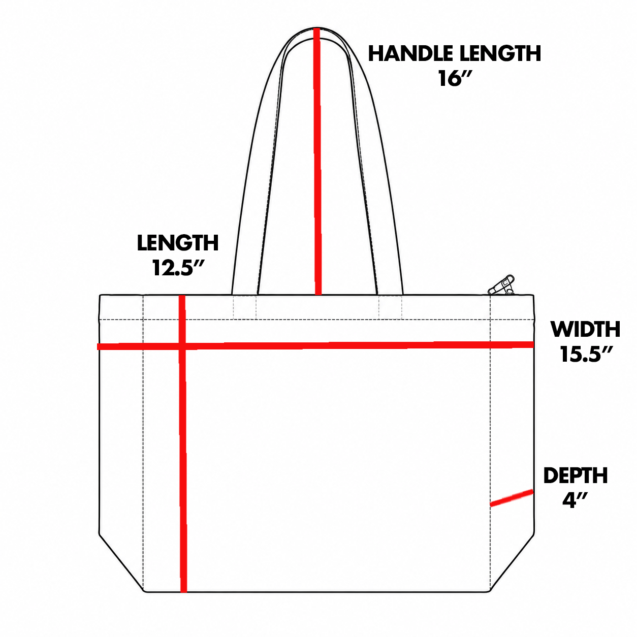 *NEW* B* CANVAS TOTE BAG