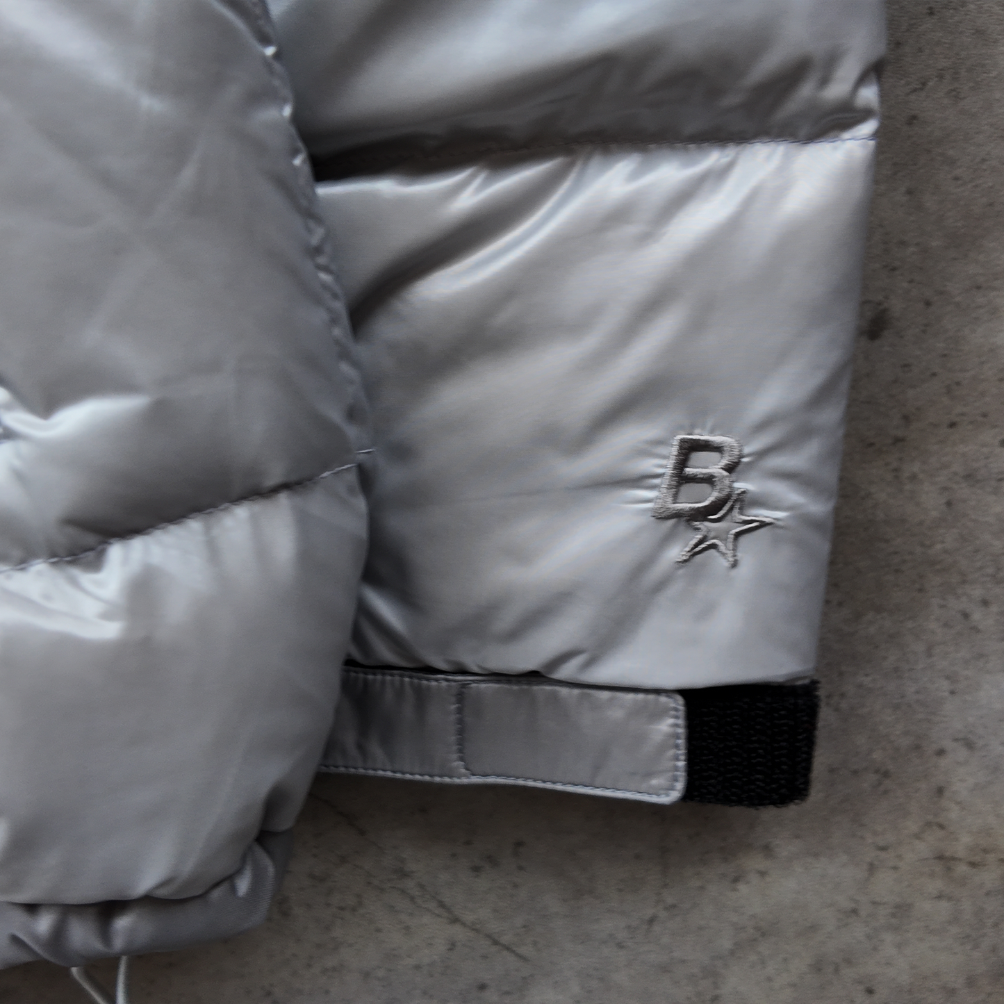 *NEW* TWO TONE PUFFA - GREY