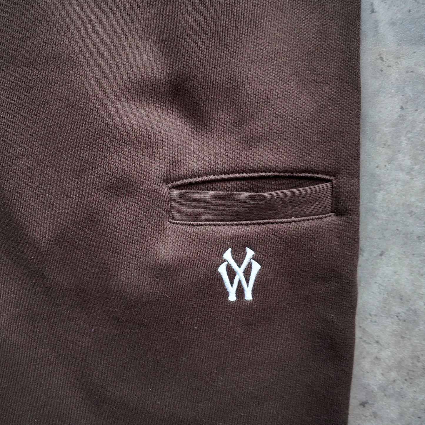 *NEW* WY STRAIGHT LEG SWEATPANTS - BROWN
