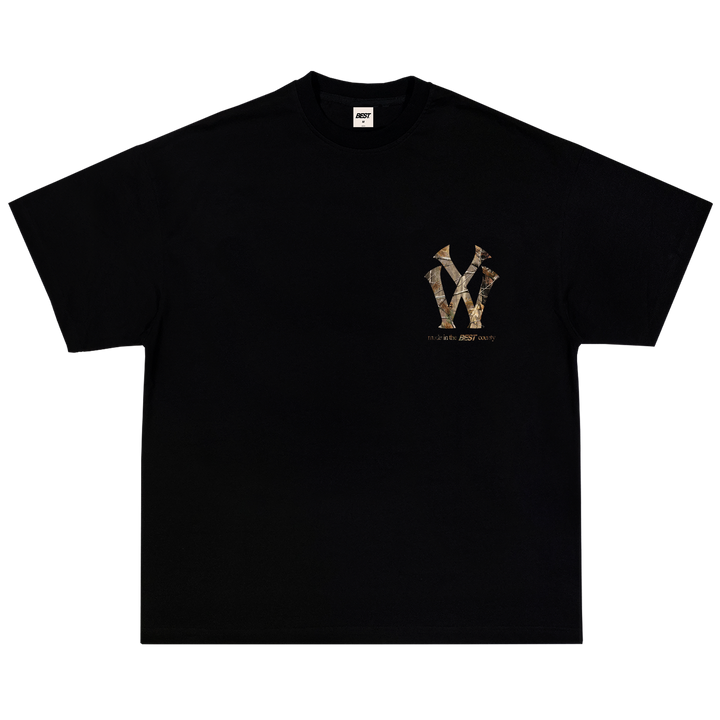 REALTREE WY TEE - BLACK