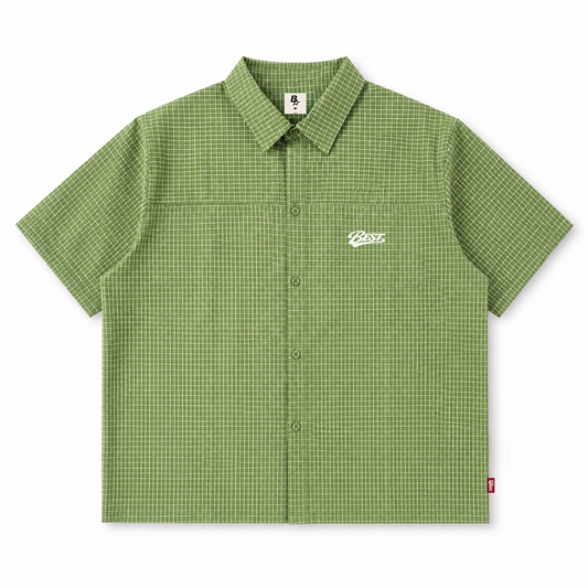 *NEW* BEST BUTTON DOWN SHIRT - GREEN