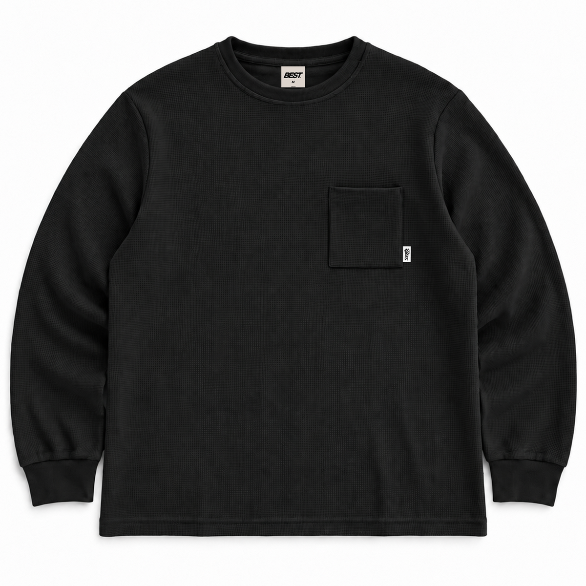 BEST POCKET WAFFLE - BLACK