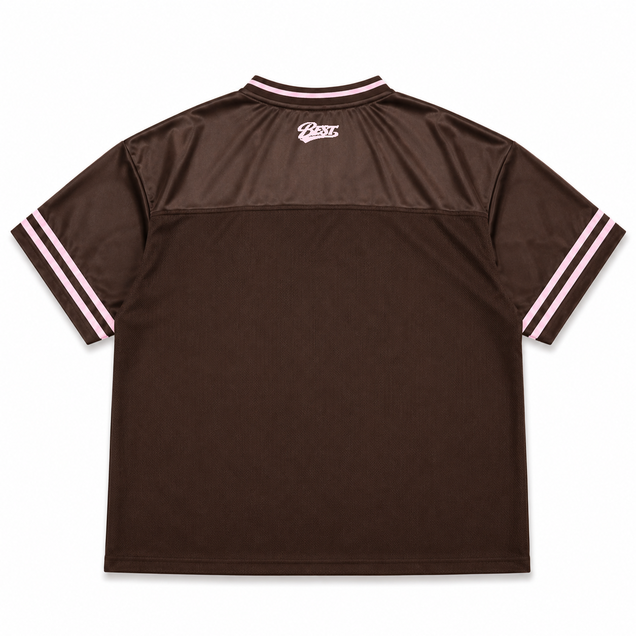 *NEW* BEST SCRIPT JERSEY - BROWN