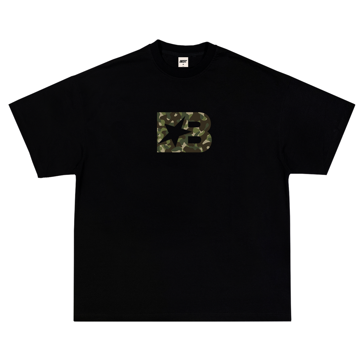 CAMO 1.0 TEE - BLACK