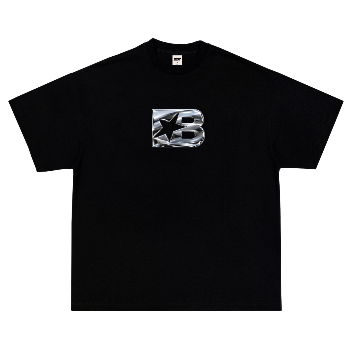 CHROME 1.0 TEE - BLACK