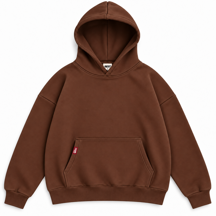 THE EVERYDAY HOODIE - BROWN