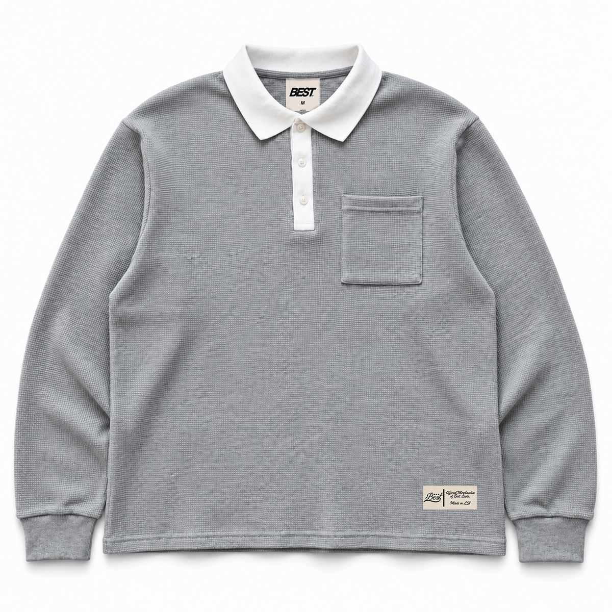 BEST RUGBY WAFFLE - GREY