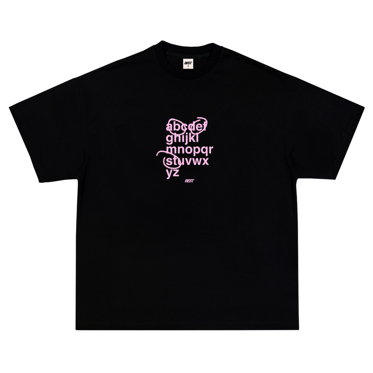 *NEW* PINK ALPHABET TEE