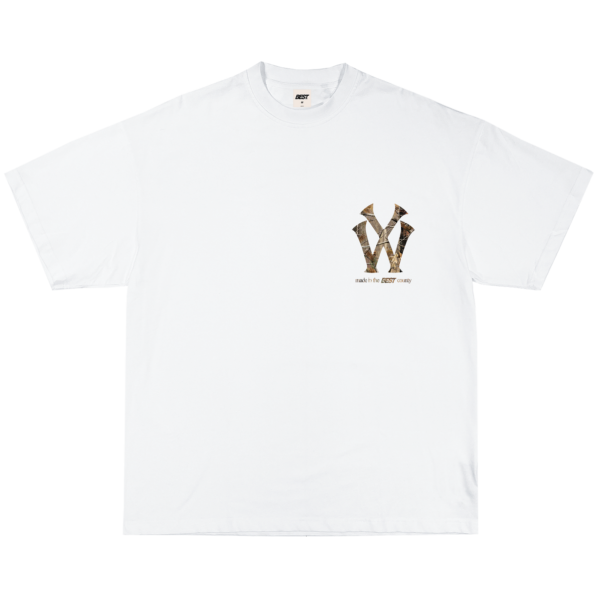 REALTREE WY TEE - WHITE