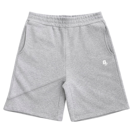 *NEW* 3D B* JOGGER SHORTS - GREY
